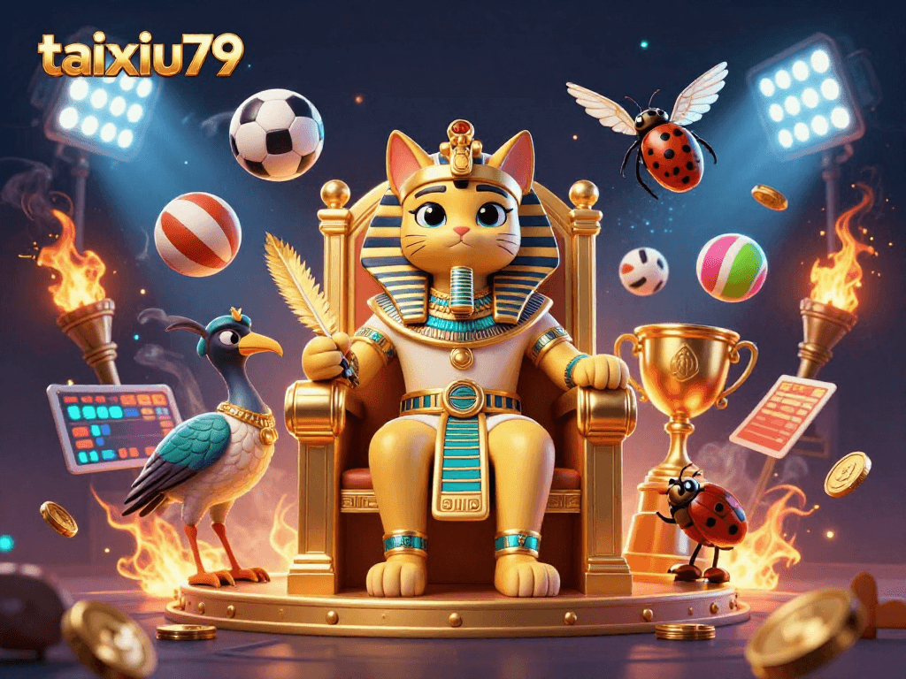 Engage in thrilling gameplay adventures at taixiu79 with stunning pharaoh visuals and dynamic sports elements.