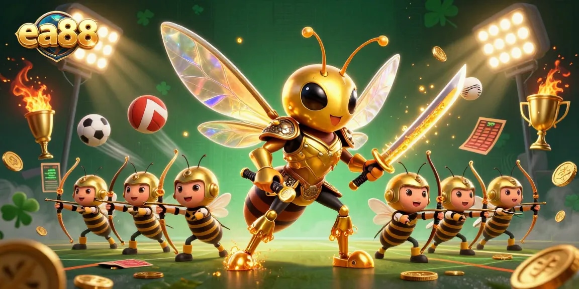 Win big with exciting casino games at ea88, featuring vibrant 3D elements and dynamic action.