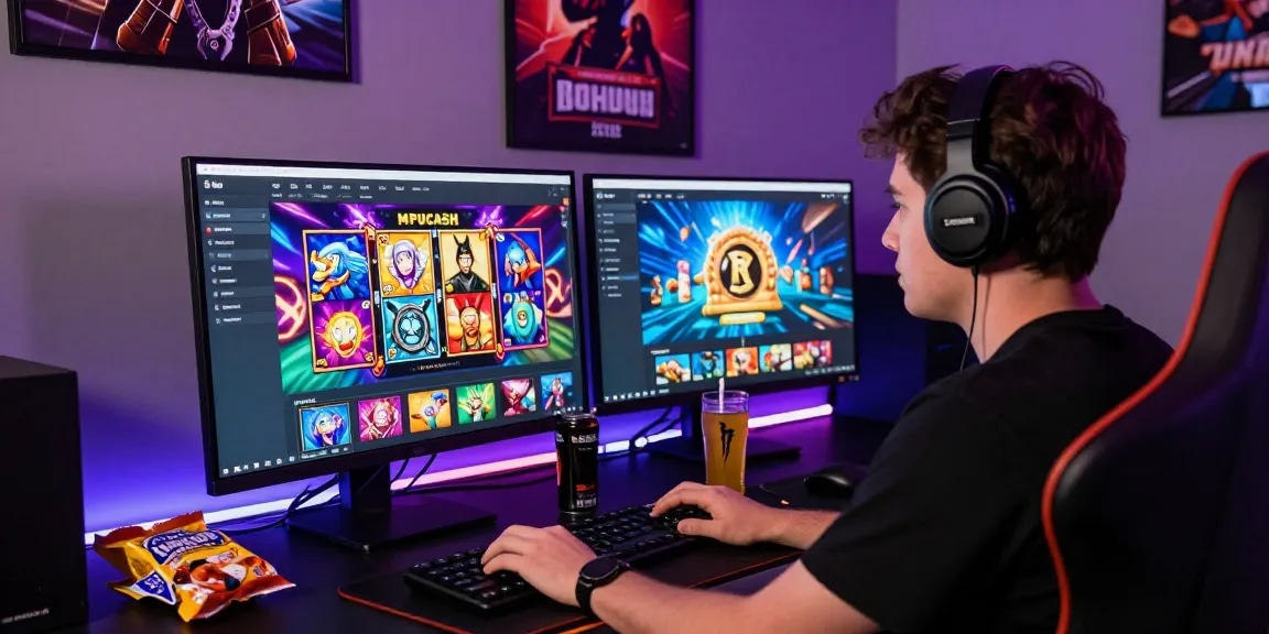 Experience seamless gaming with MPOCASH at https://www.benmillerband.com/ on vibrant desktop setup.