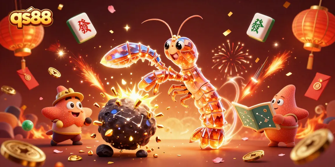 Experience thrilling wins at qs88 with a galactic samurai amidst celebration and rich gaming elements.