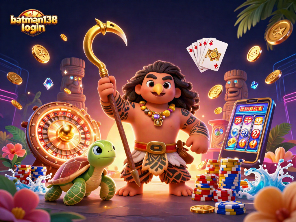 Experience epic wins with batman138 login featuring vibrant gaming elements and dynamic characters.