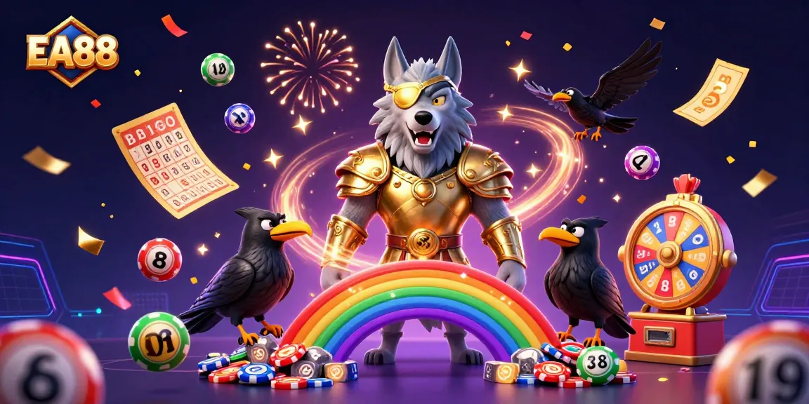 Play exciting games at EA88 with vibrant lottery balls and dynamic casino elements, inviting thrills!