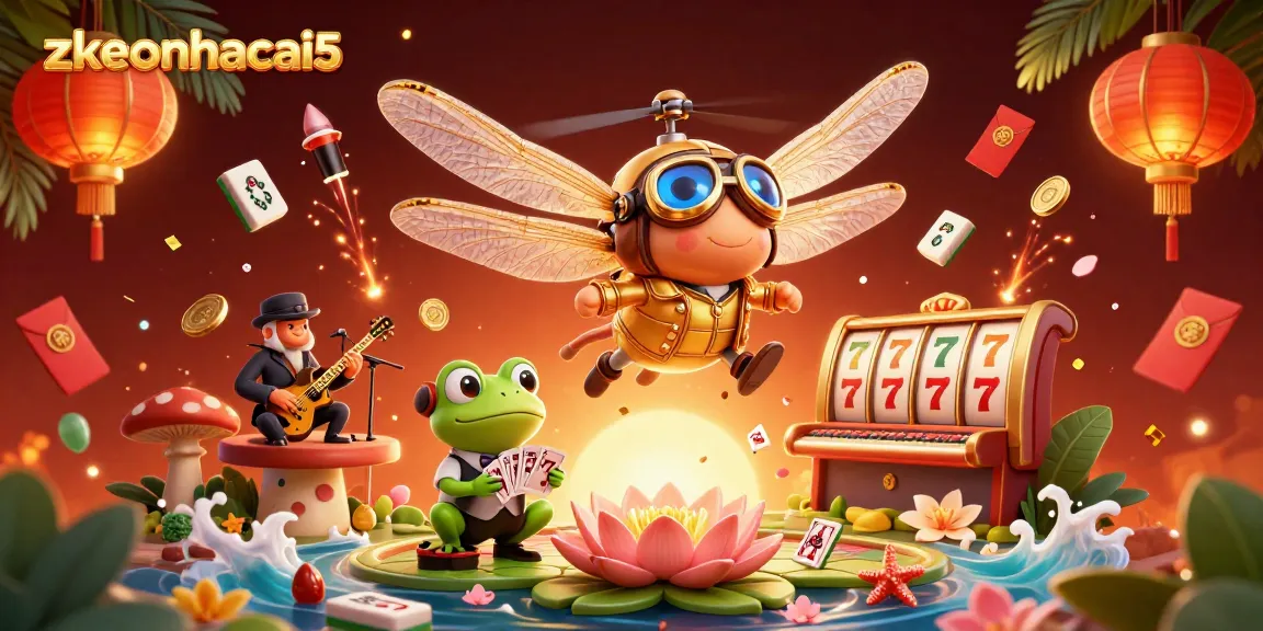 Engage with zkeonhacai5 through thrilling card games at a vibrant lily pad casino