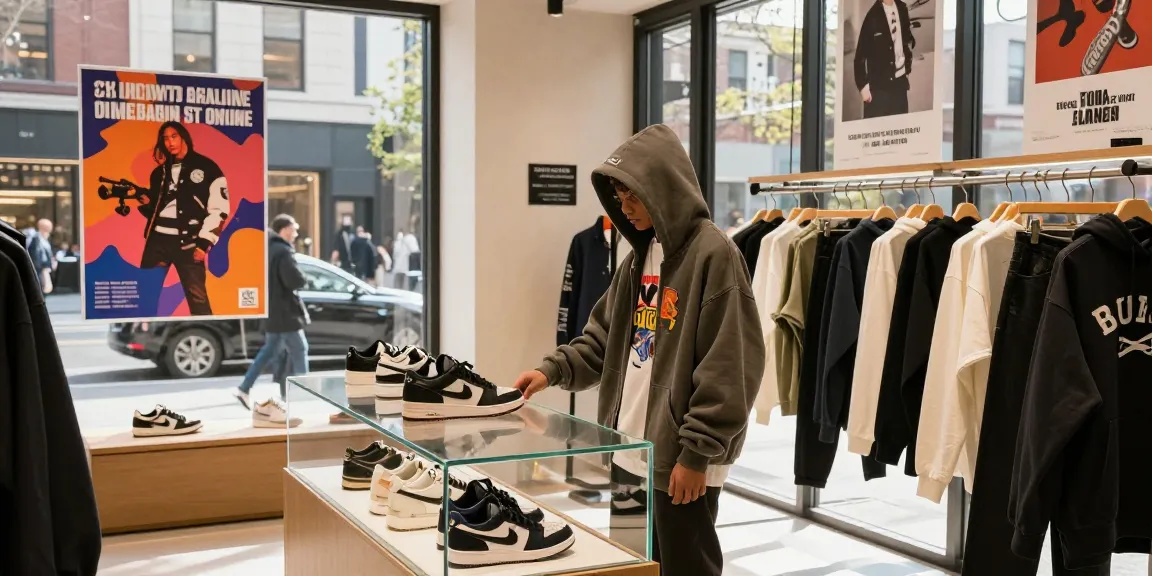 Outfit streetwear LUXURY111 yang stylish dalam suasana perkotaan yang dinamis, mencerminkan tren mode terkini.