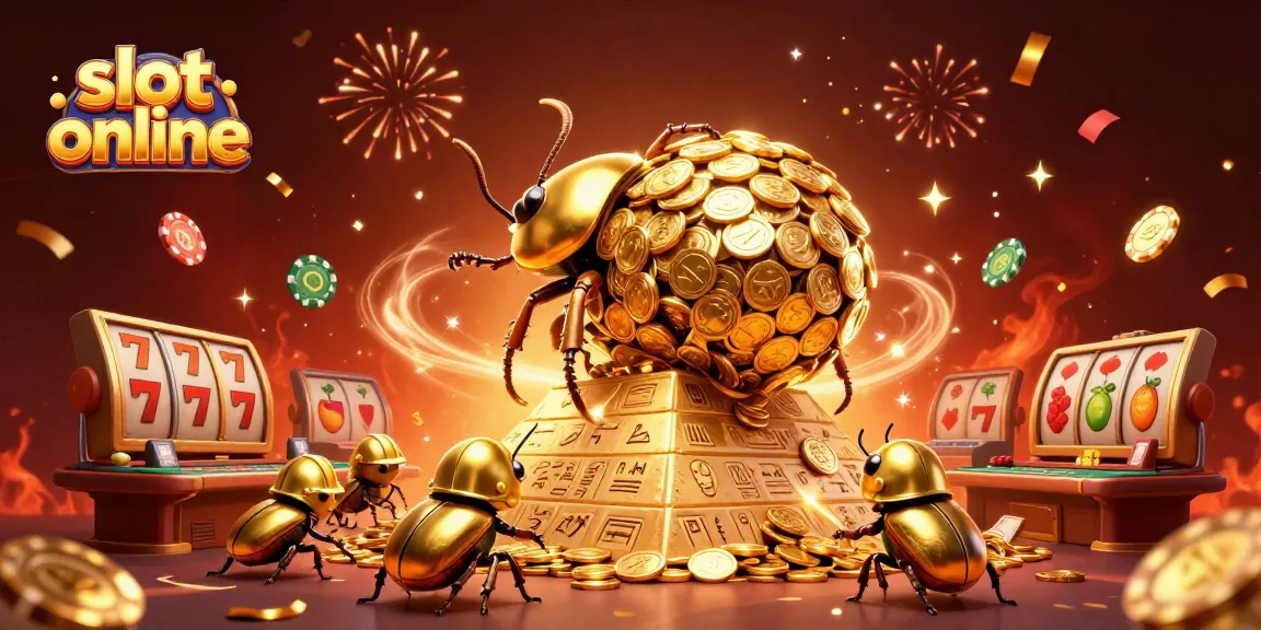 Experience thrilling slot online gameplay with vibrant characters and dynamic casino elements.
