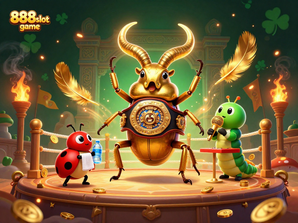 Experience immersive excitement with the 888slot game featuring vibrant characters and golden treasures.