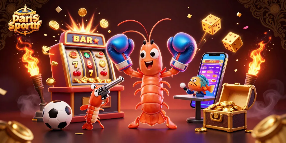 Coupe du monde paris sportif : Illustration dynamique des mises sportives, avec des symboles de jackpot et des éléments de casino.