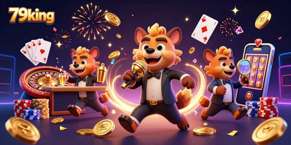 Engage in thrilling comedy gaming at 79king's casino with joyous hyenas, dazzling treasures, and live entertainment.
