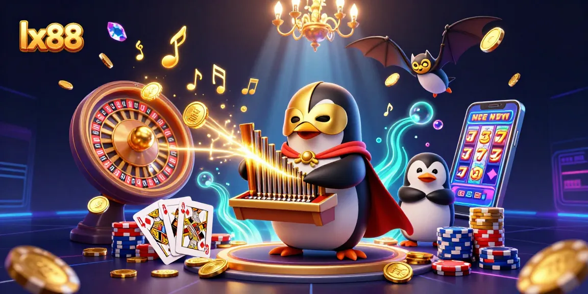 Experience thrilling gameplay at lx88 with golden coins, jackpot slots, and vibrant casino action.