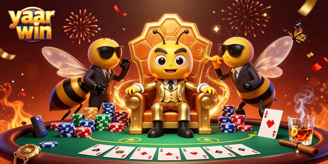 Experience thrilling plays at yaar win casino with a dynamic poker scene featuring engaging characters.