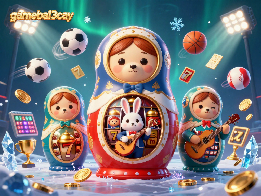 Experience the magic of gamebai3cay with vibrant scenes of gambling excitement and dynamic elements.