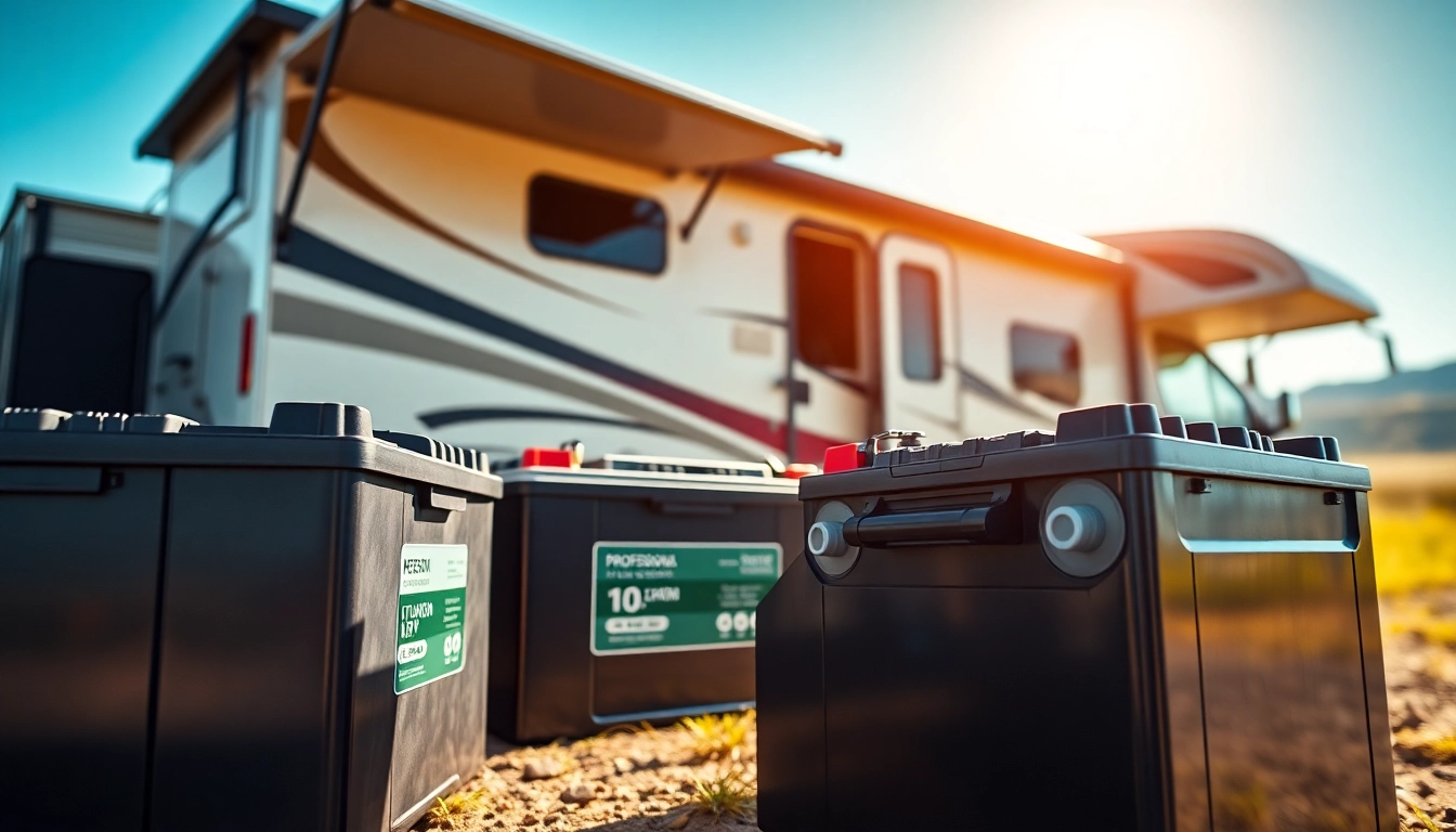 Discover advanced lithium RV batteries installed in a modern camper, showcasing off-grid energy solutions.