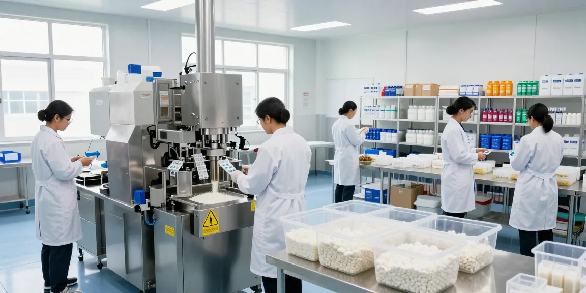 Pharmaceutical manufacturing company South Africa producing quality medications in a sterile facility.