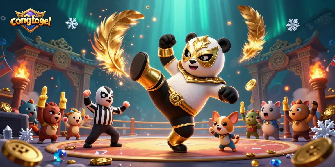 Experience congtogel excitement with vibrant animals enjoying a thrilling betting scene in unique 3D art.