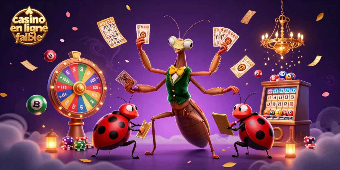 Plongez dans l'univers captivant du casino en ligne fiable avec un mantis géant et un service impeccable.