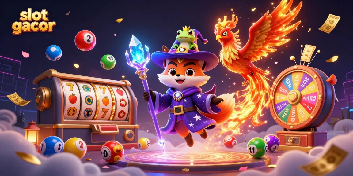 Permainan slot gacor dengan simbol buah dan jackpot melalui ilustrasi 3D yang menakjubkan.