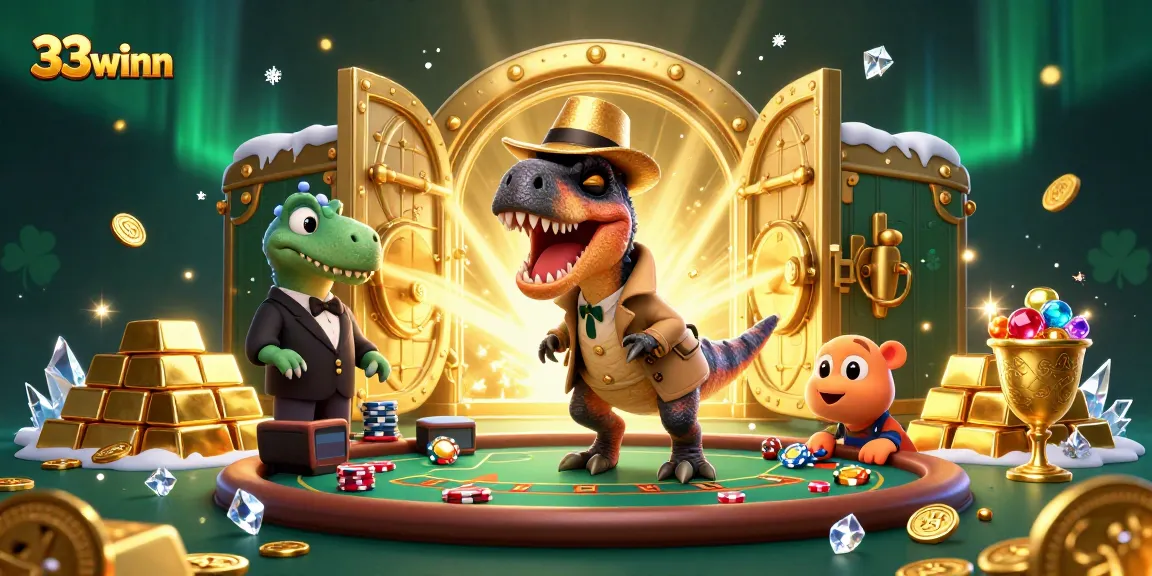33winn players engaging in a lively blackjack scene with a velociraptor card counter, enhancing your gaming experience.