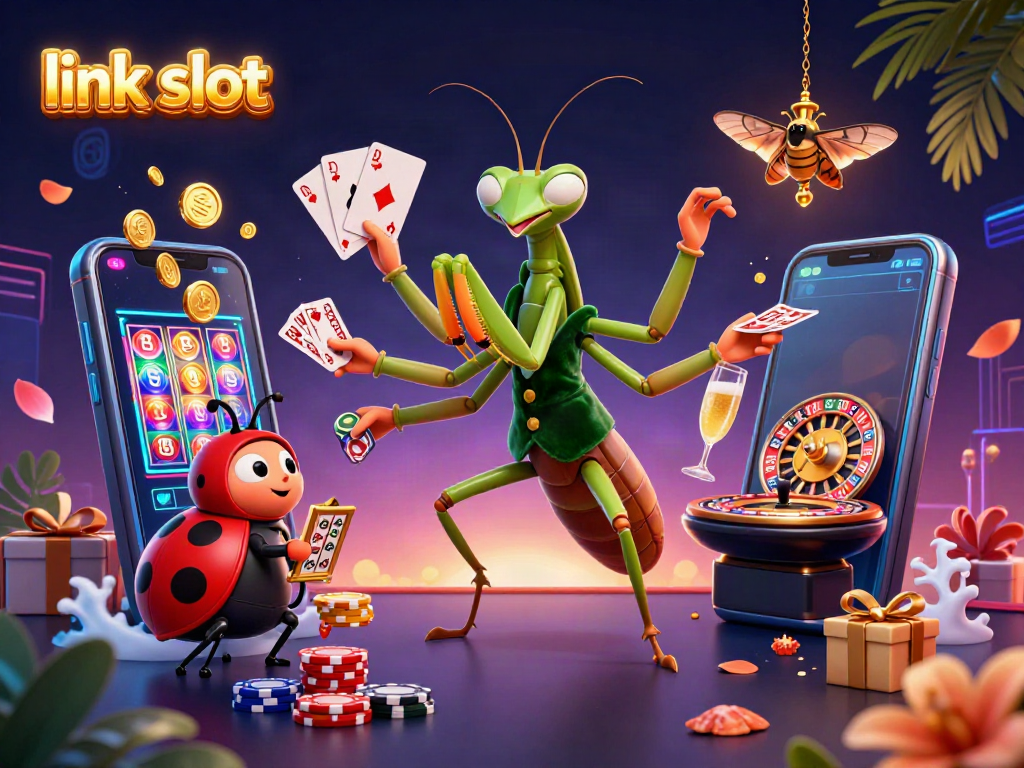 Menyaksikan keseruan bermain link slot dengan karakter 3D kartun menarik di kasino virtual.