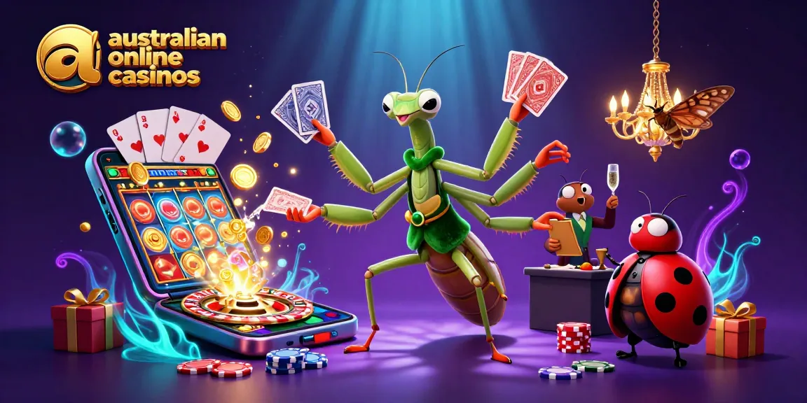 Engage with top australian online casinos featuring vibrant characters and dynamic gaming action.
