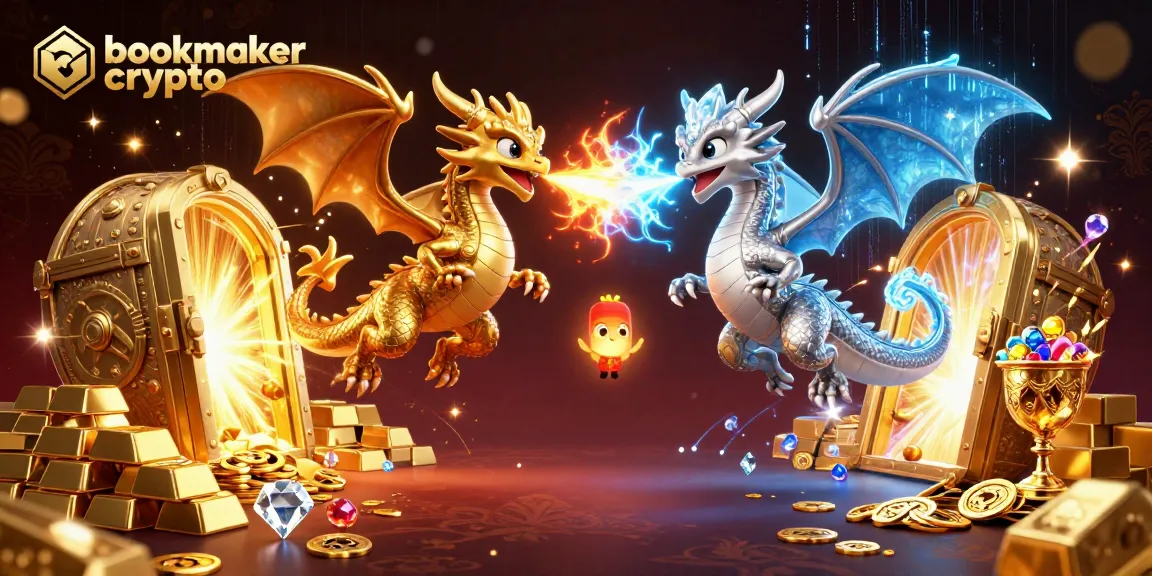 Pariez sur le meilleur bookmaker crypto grâce à cette illustration captivante et énergique.