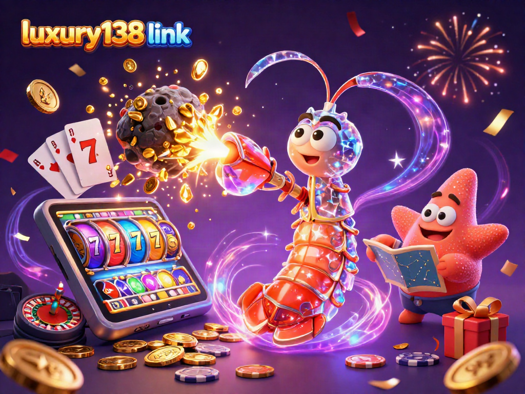Mencoba keberuntungan di luxury138 link dengan grafis menarik saat bermain slot online seru.