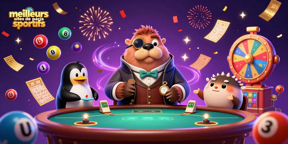 Parier sur les meilleurs sites de paris sportifs avec un phoque jolly et un dealer pingouin.