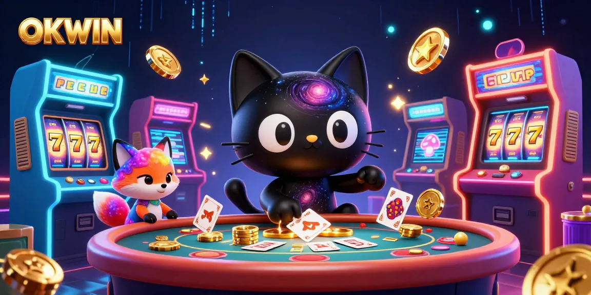Engage with OKWIN's cosmic casino experience, where fun meets stellar gameplay and vibrant energy.